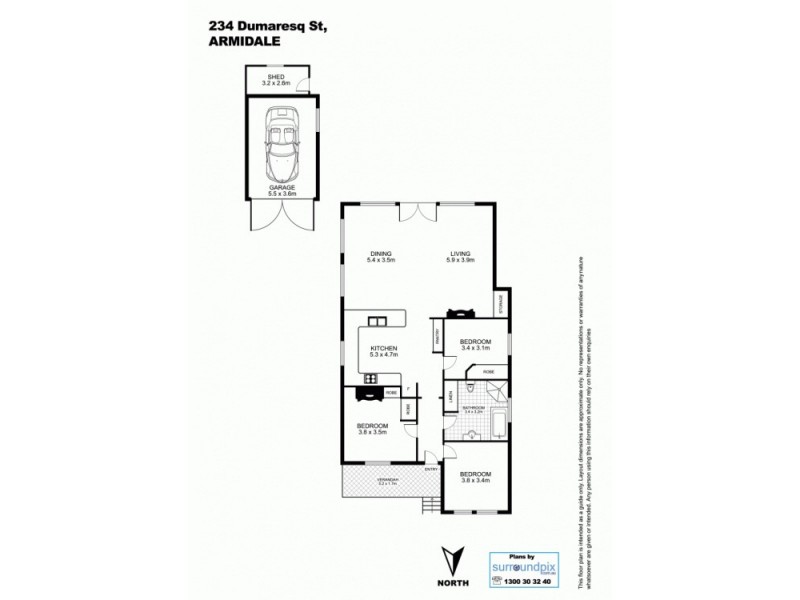 234 Dumaresq Street, Armidale NSW 2350 Floorplan