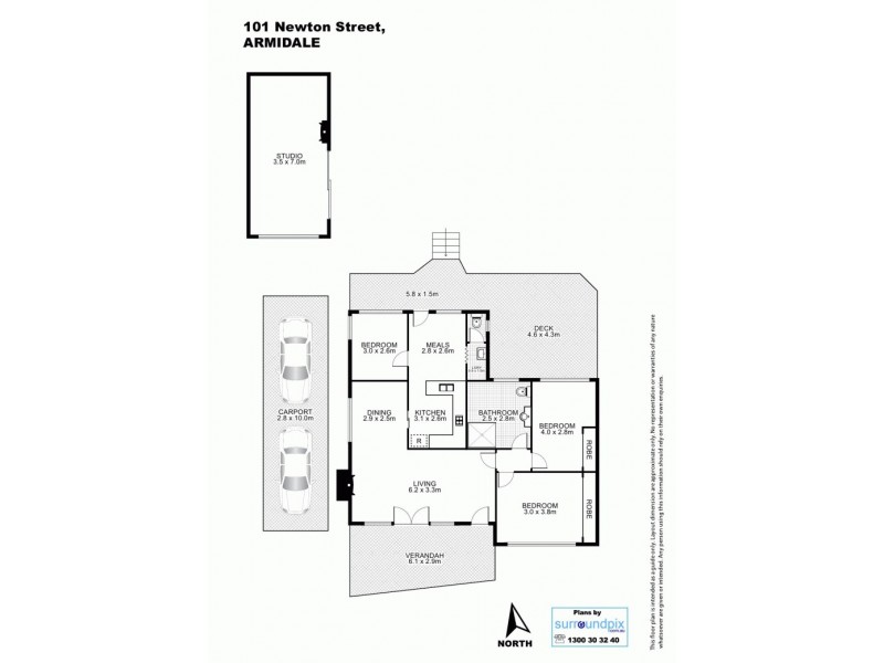 101 Newton Street, Armidale NSW 2350 Floorplan