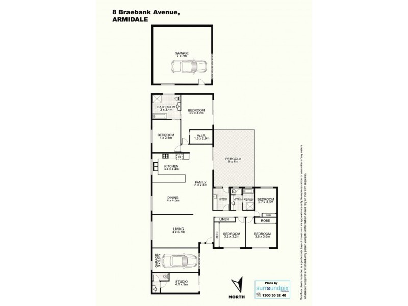 8 Braebank Avenue, Armidale NSW 2350 Floorplan