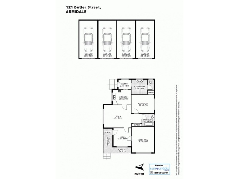 121 Butler Street, Armidale NSW 2350 Floorplan