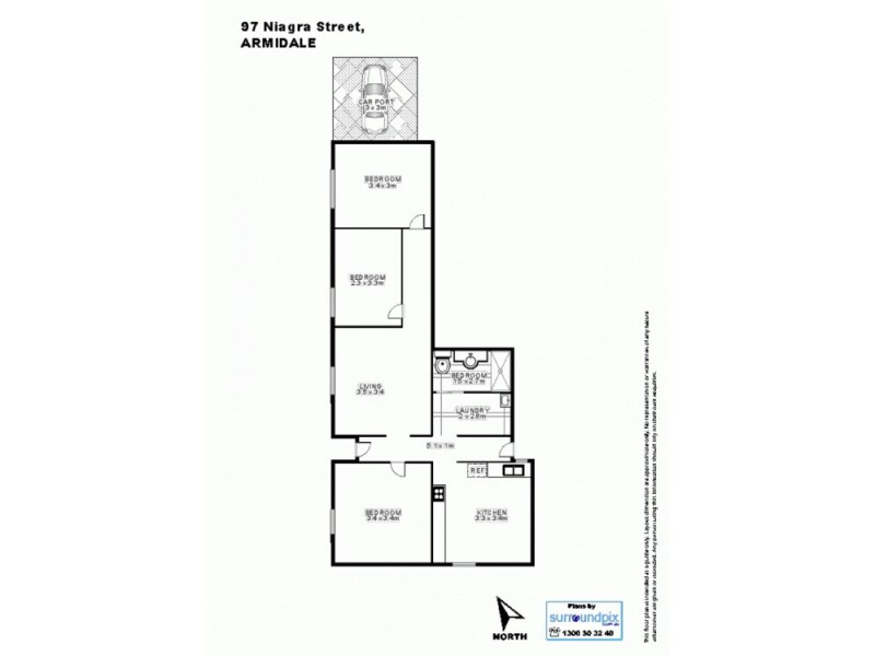 97 Niagara Street, Armidale NSW 2350 Floorplan