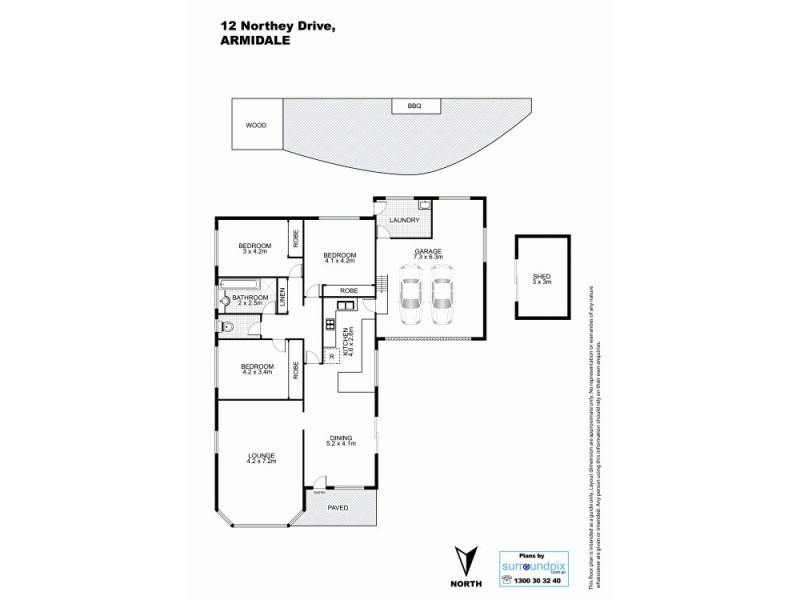 12 Northey Drive, Armidale NSW 2350 Floorplan