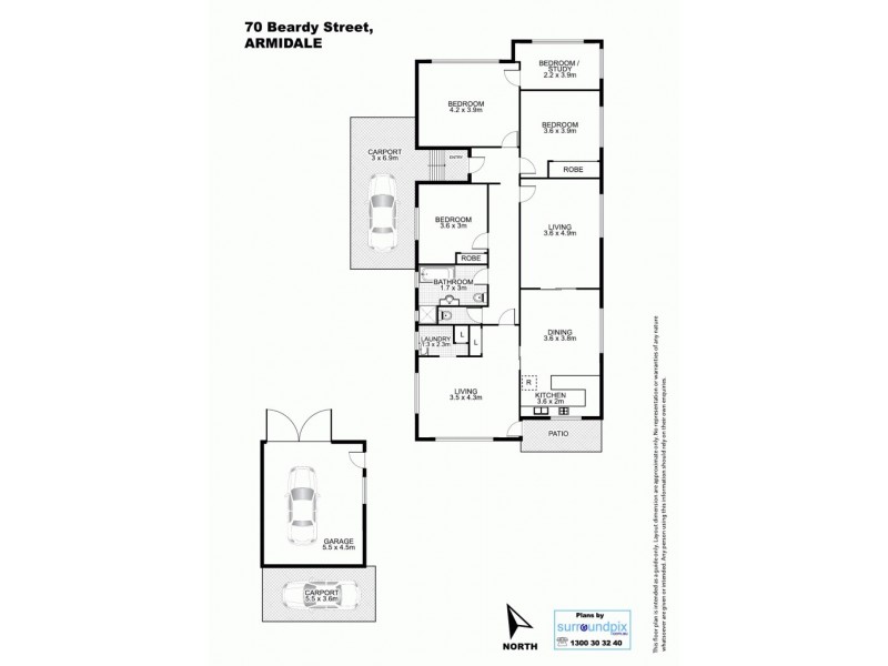 70 Beardy Street, Armidale NSW 2350 Floorplan