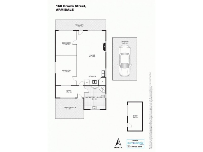160 Brown Street, Armidale NSW 2350 Floorplan