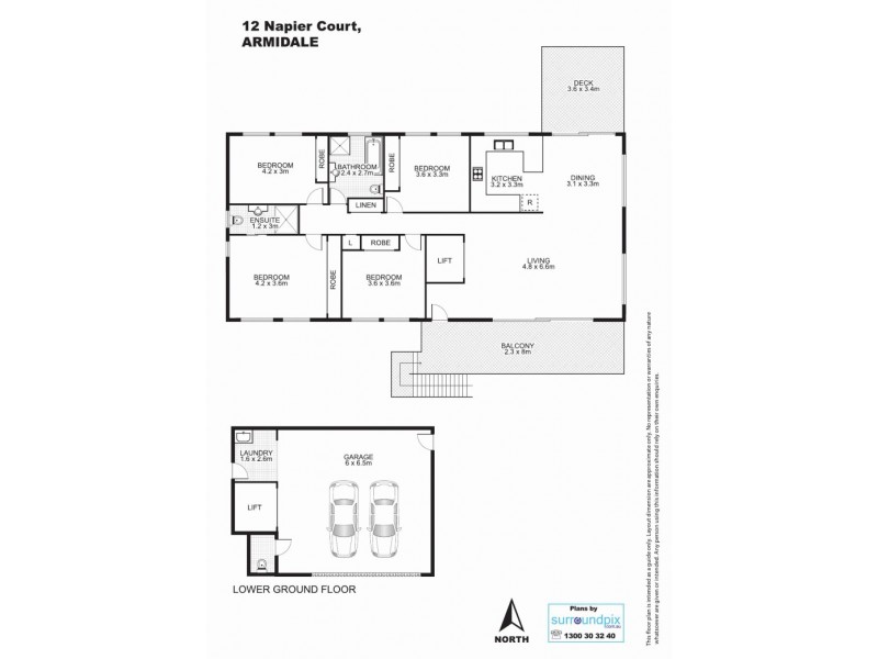 12. Napier Court, Armidale NSW 2350 Floorplan