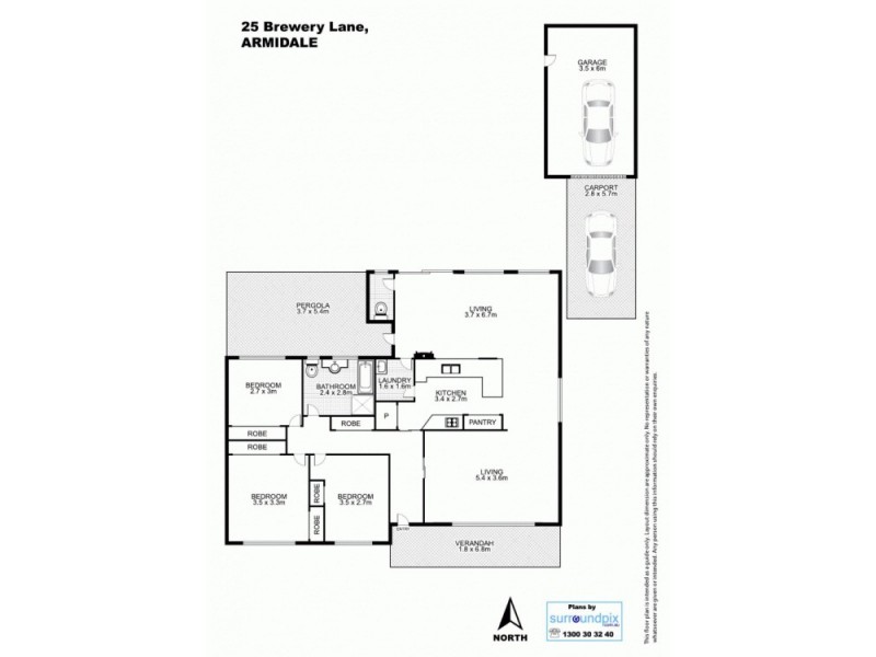 25 Brewery Lane, Armidale NSW 2350 Floorplan