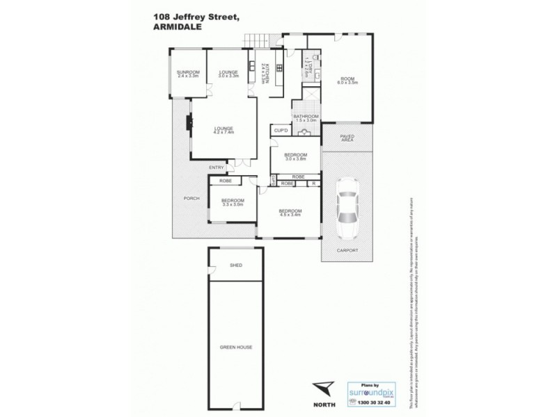 108 Jeffrey Street, Armidale NSW 2350 Floorplan
