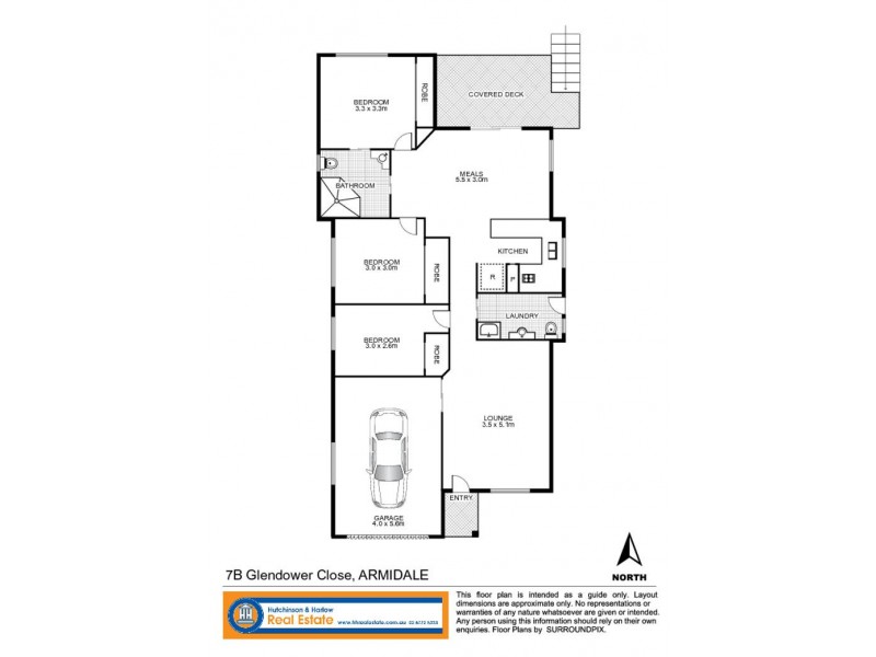 7B Glendower Close, Armidale NSW 2350 Floorplan