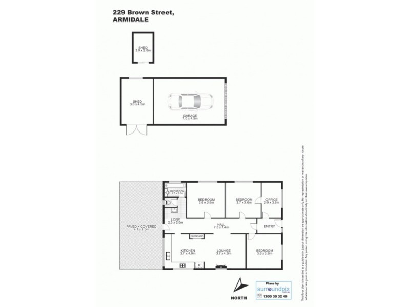 229 Brown Street, Armidale NSW 2350 Floorplan