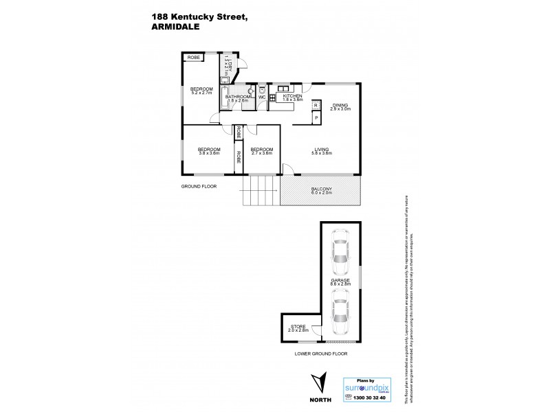 188 Kentucky Street, Armidale NSW 2350 Floorplan