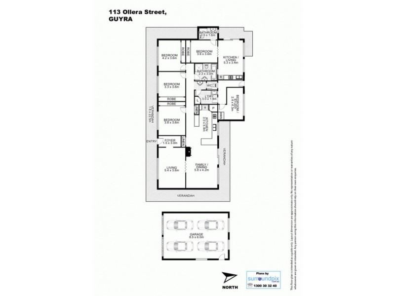 113 Ollera Street, Guyra NSW 2365 Floorplan