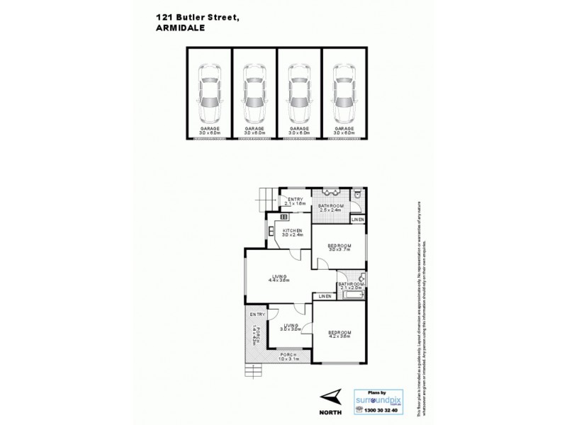 121 Butler Street, Armidale NSW 2350 Floorplan