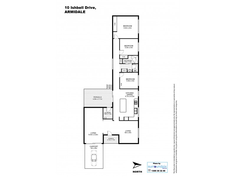 10. Ishbell Drive, Armidale NSW 2350 Floorplan