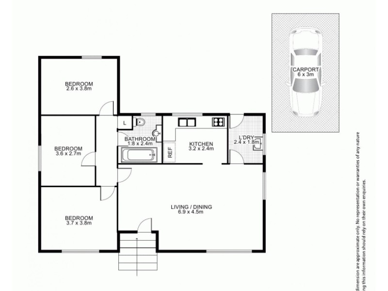 2 Barney Street, Armidale NSW 2350 Floorplan