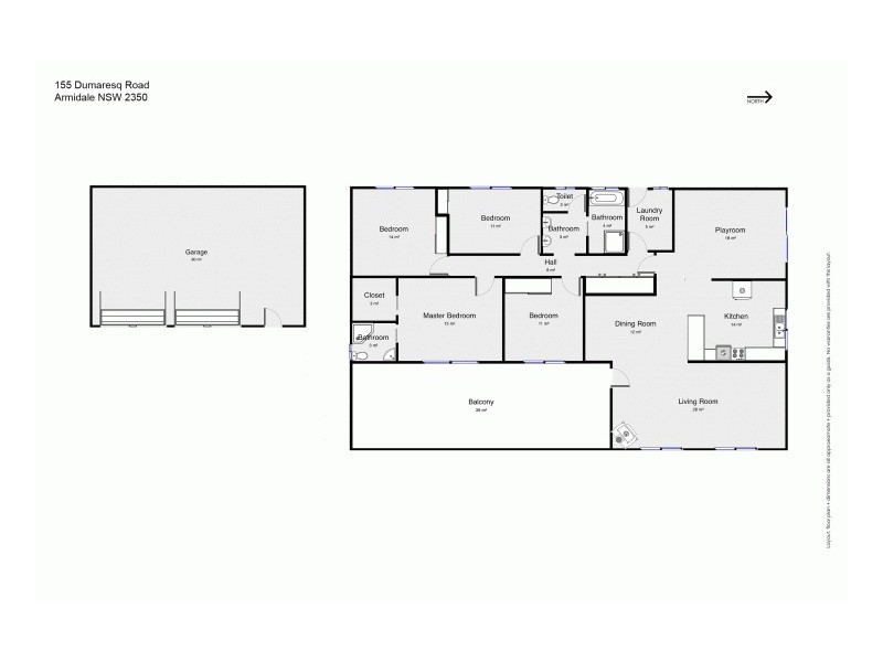 155 Dumaresq Road, Armidale NSW 2350 Floorplan