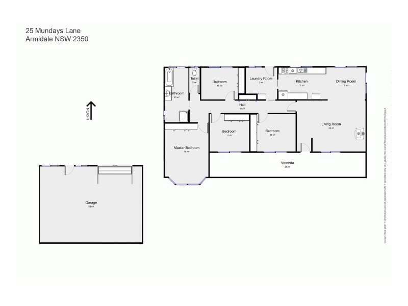25 Mundays Lane, Armidale NSW 2350 Floorplan