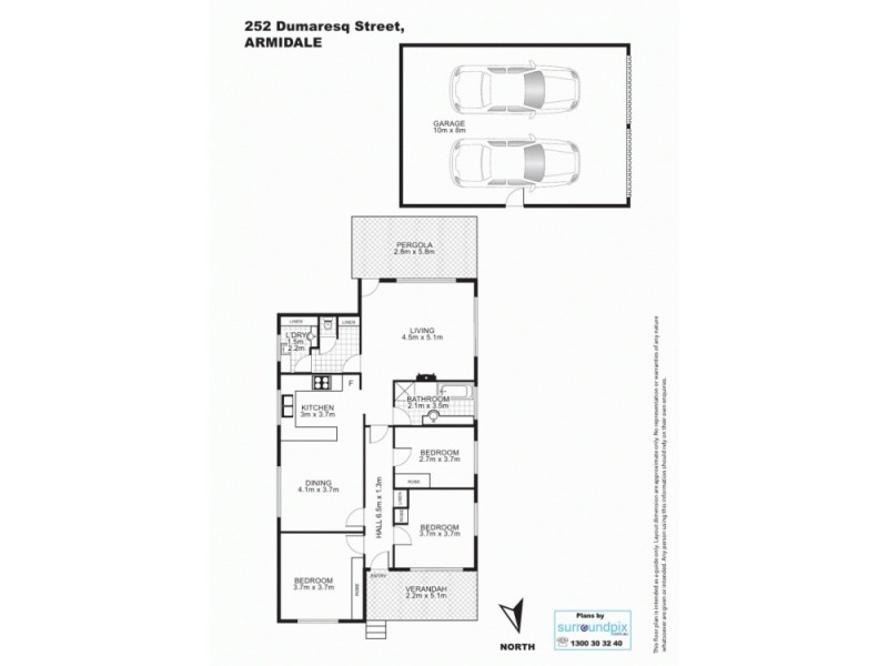 252 Dumaresq St, Armidale NSW 2350 Floorplan