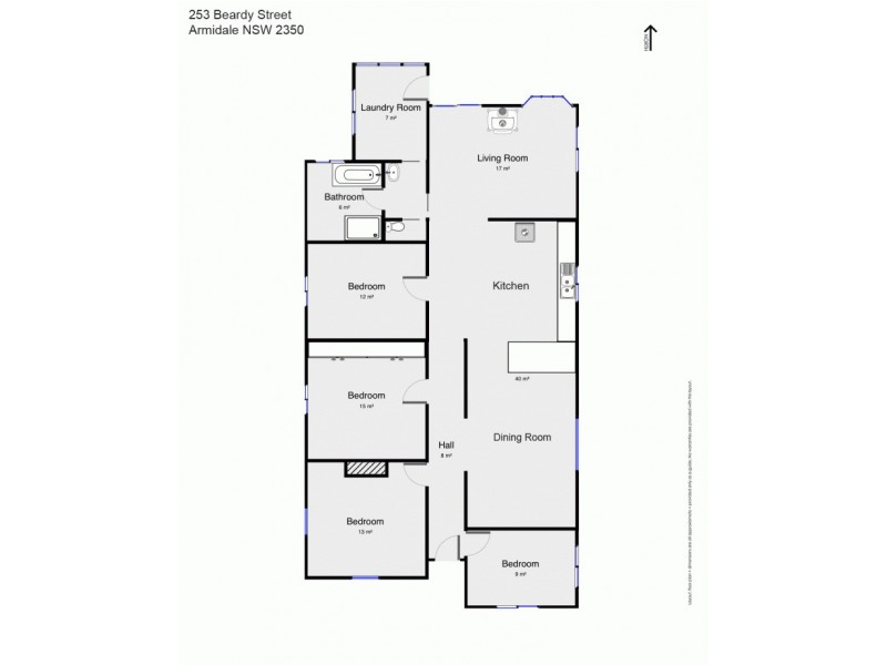 253 Beardy Street, Armidale NSW 2350 Floorplan