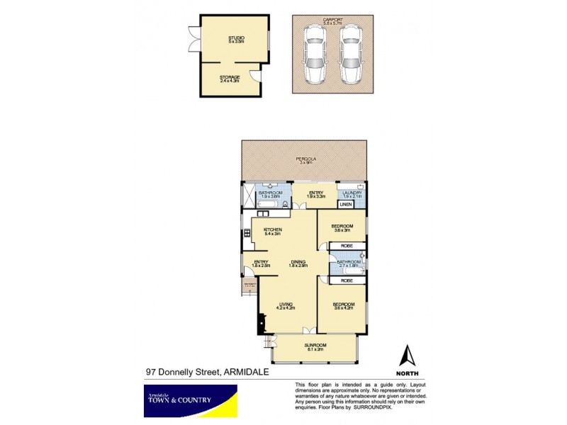 97 Donnelly Street, Armidale NSW 2350 Floorplan
