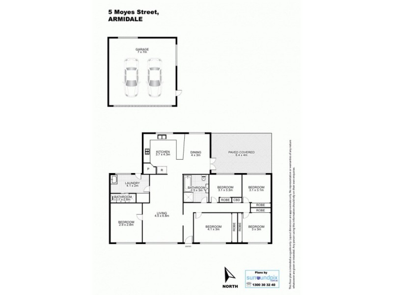 5 Moyes Street, Armidale NSW 2350 Floorplan