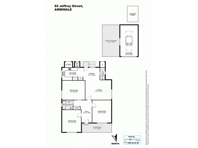 82 Jeffrey Street, Armidale NSW 2350 Floorplan