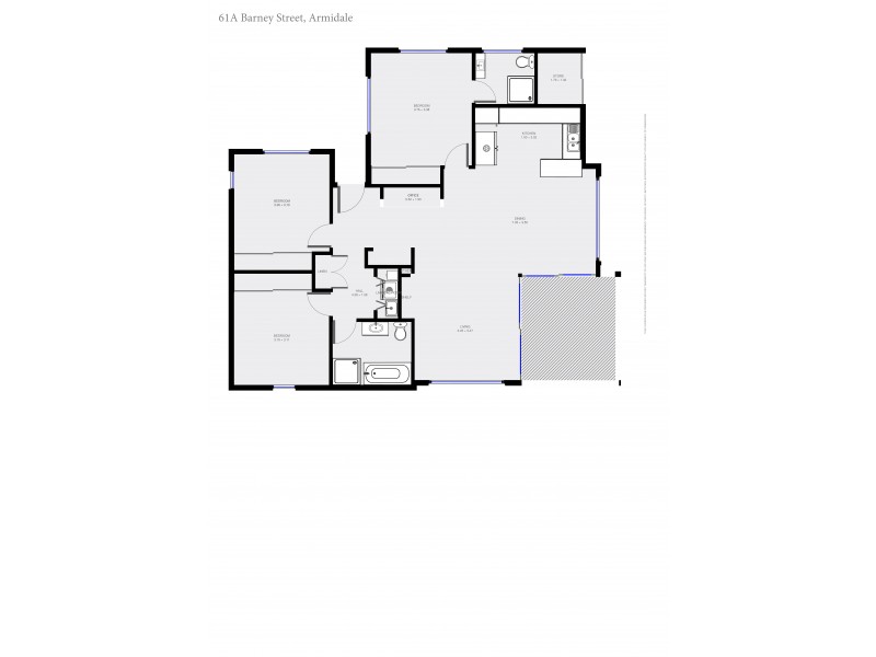 61A Barney Street, Armidale NSW 2350 Floorplan