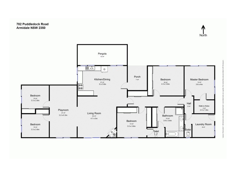 782 Puddledock Road, Armidale NSW 2350 Floorplan