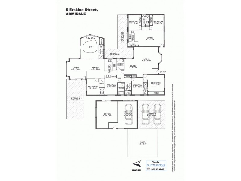 5 Erskine Street, Armidale NSW 2350 Floorplan