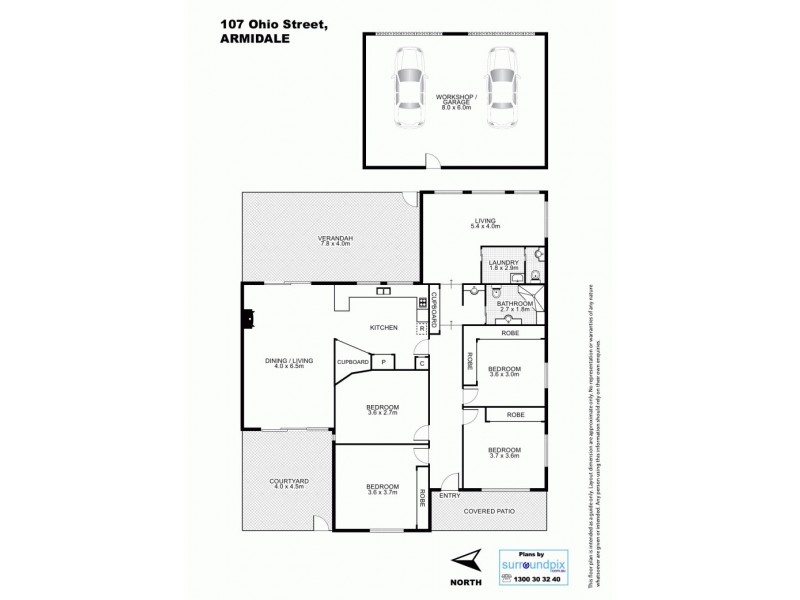 107 Ohio Street, Armidale NSW 2350 Floorplan