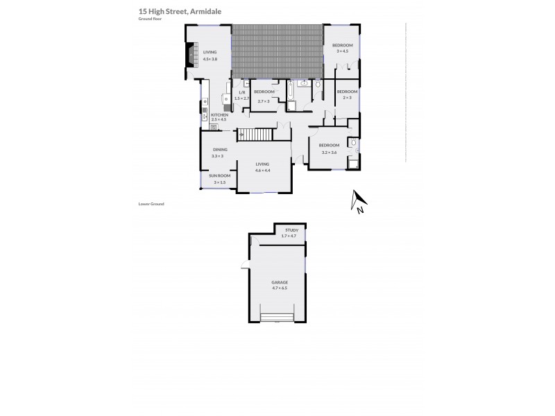 15 High Street, Armidale NSW 2350 Floorplan
