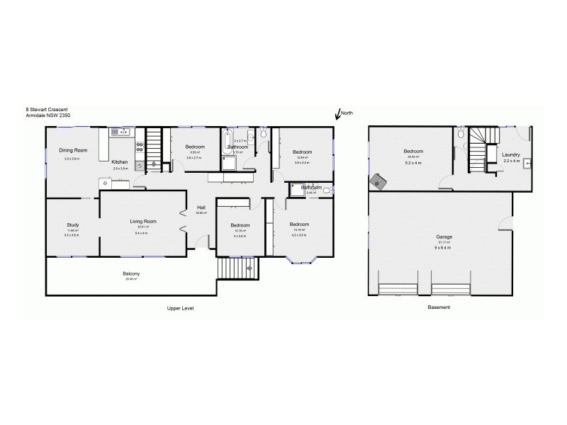 8 Stewart Crescent, Armidale NSW 2350 Floorplan