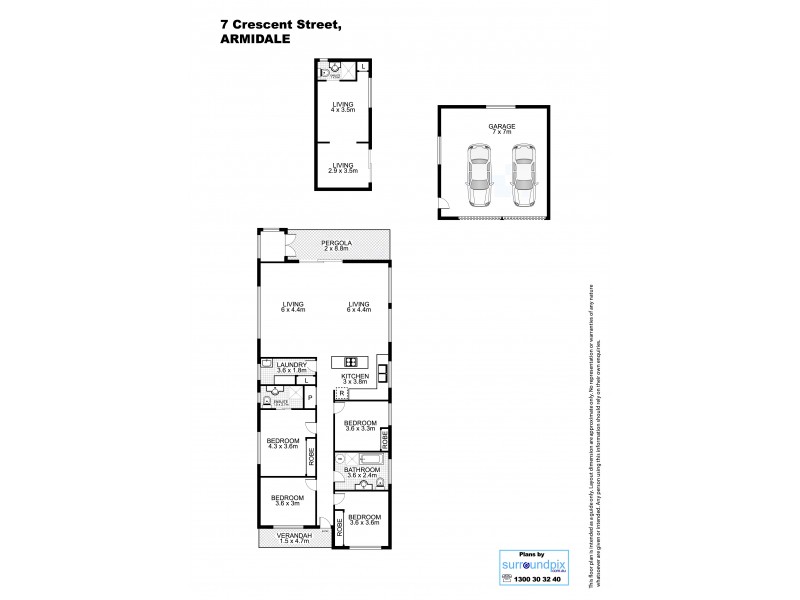 7 Crescent Street, Armidale NSW 2350 Floorplan