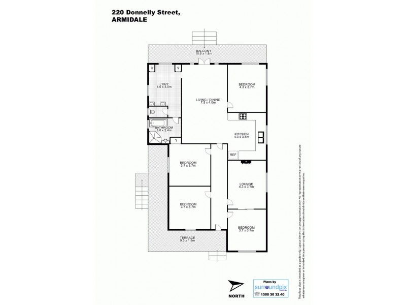 220 Donnelly Street, Armidale NSW 2350 Floorplan