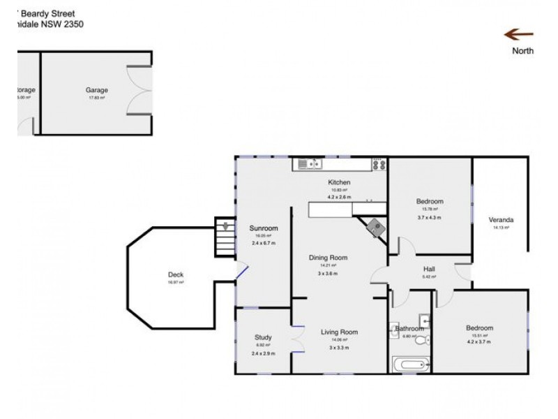277 Beardy Street, Armidale NSW 2350 Floorplan