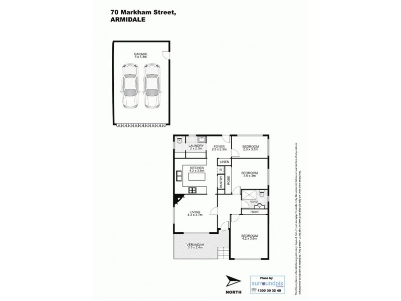 70 Markham Street, Armidale NSW 2350 Floorplan