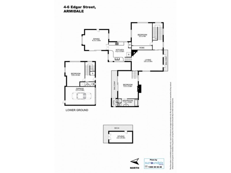4 Edgar Street, Armidale NSW 2350 Floorplan