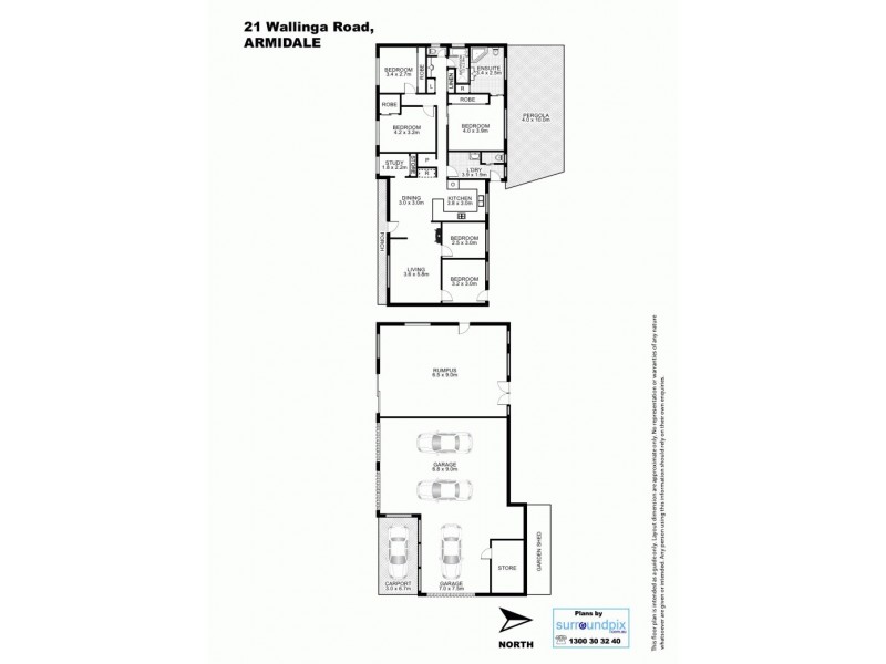 21 Wallinga Road, Armidale NSW 2350 Floorplan