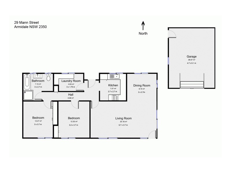 29 Mann Street, Armidale NSW 2350 Floorplan