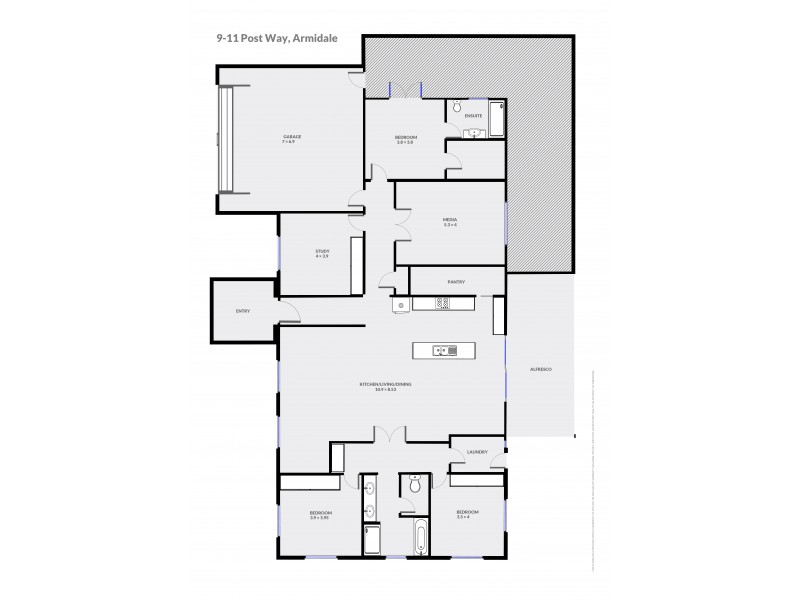9 Post Way Kellys Plains, Armidale NSW 2350 Floorplan