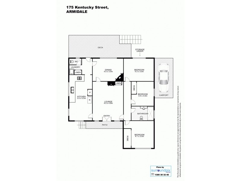 175 Kentucky Street, Armidale NSW 2350 Floorplan