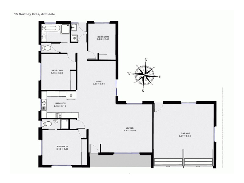 15 Northey Drive, Armidale NSW 2350 Floorplan