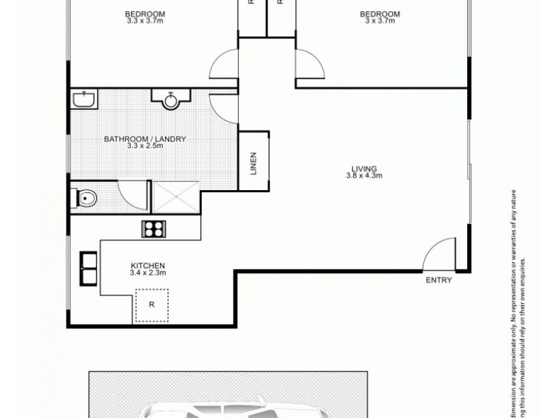 3/6 Bellevue Road, Armidale NSW 2350 Floorplan