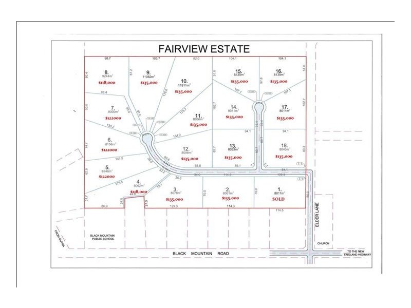 Fairview Estate, Armidale NSW 2350