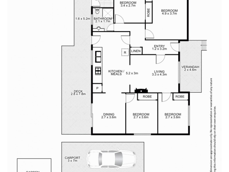 12 Johnson Avenue, Armidale NSW 2350 Floorplan