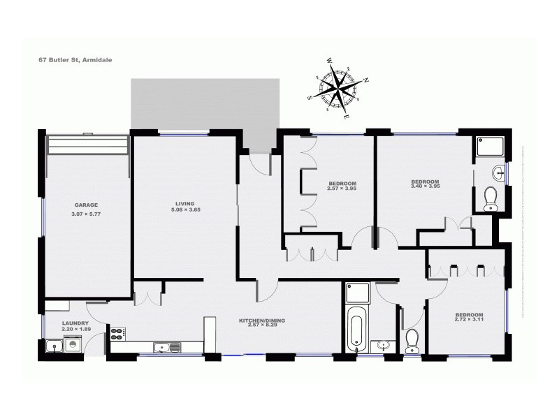 67 Butler Street, Armidale NSW 2350 Floorplan