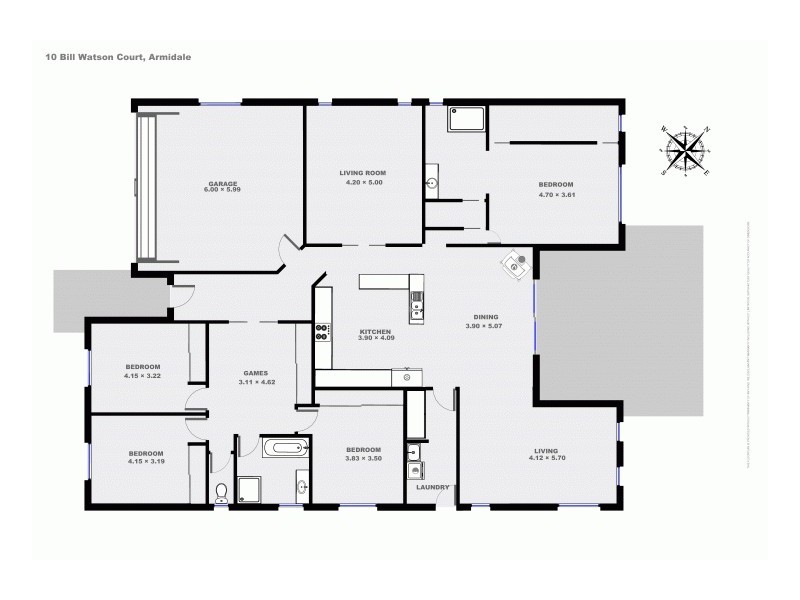 10 Bill Watson Court, Armidale NSW 2350 Floorplan