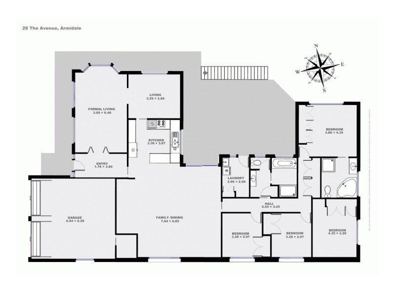 28 The Avenue, Armidale NSW 2350 Floorplan