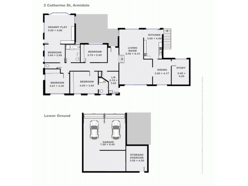 2 Catherine Street, Armidale NSW 2350 Floorplan