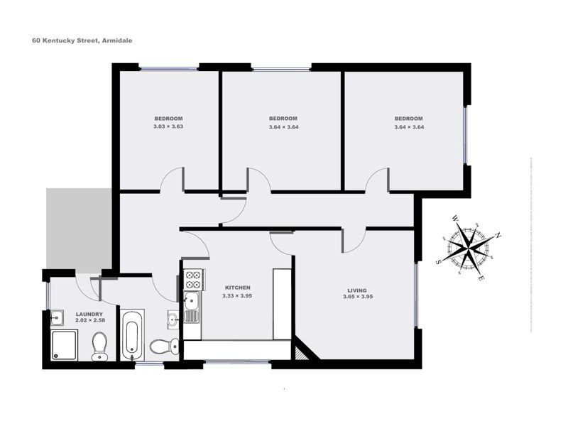 60 Kentucky Street, Armidale NSW 2350 Floorplan