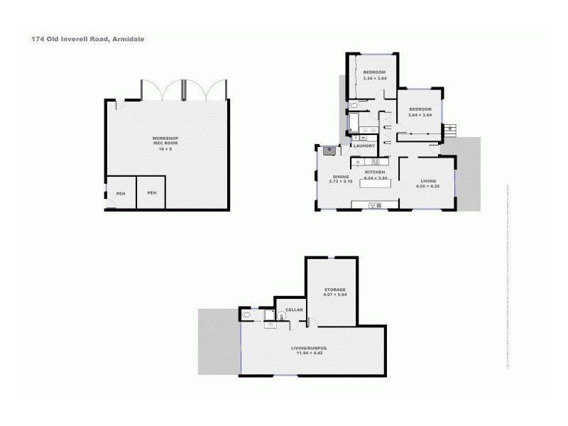 174 Old Inverell Road, Armidale NSW 2350 Floorplan